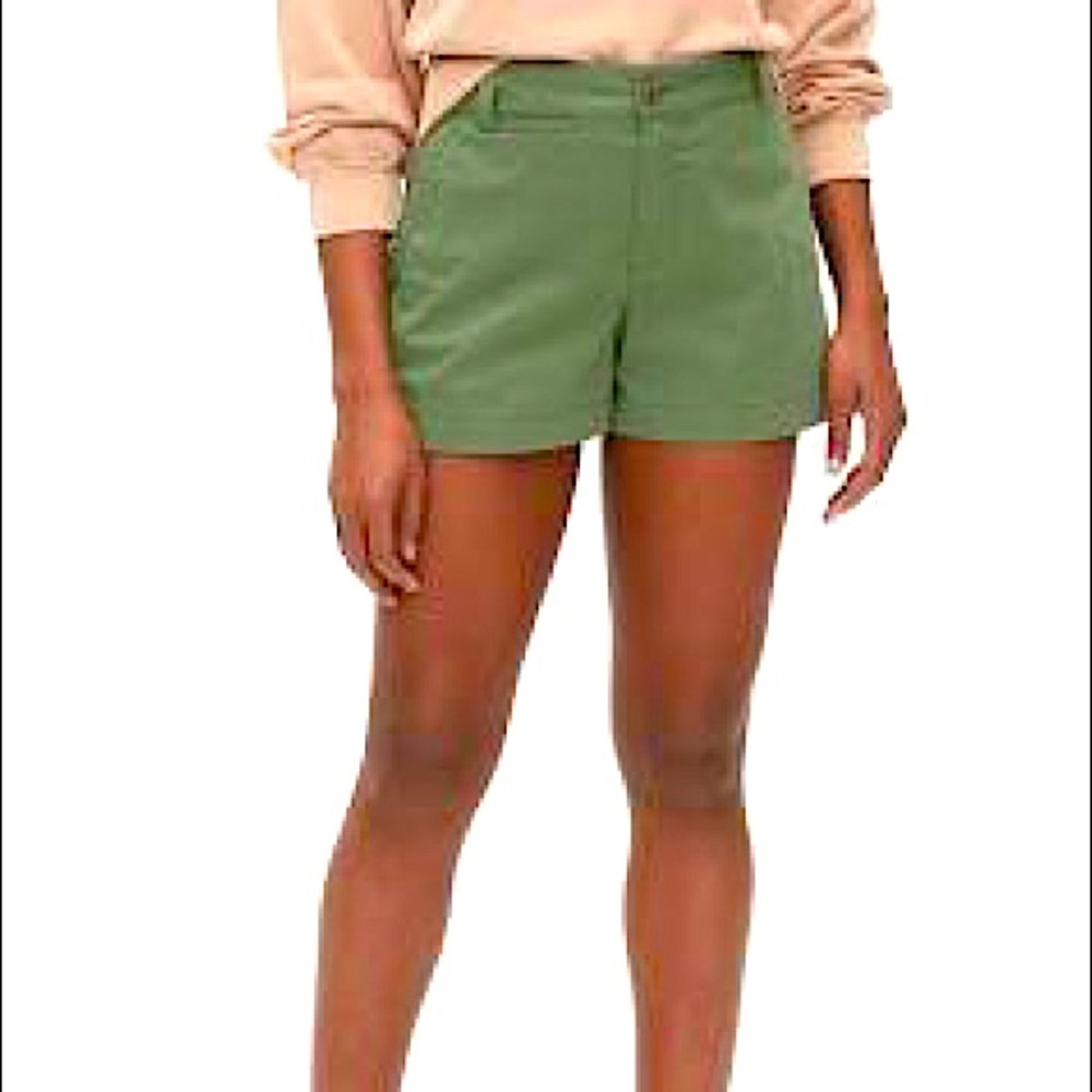 🦋3/$20 GAP Cotton Green Khaki Shorts Size 8 Tall